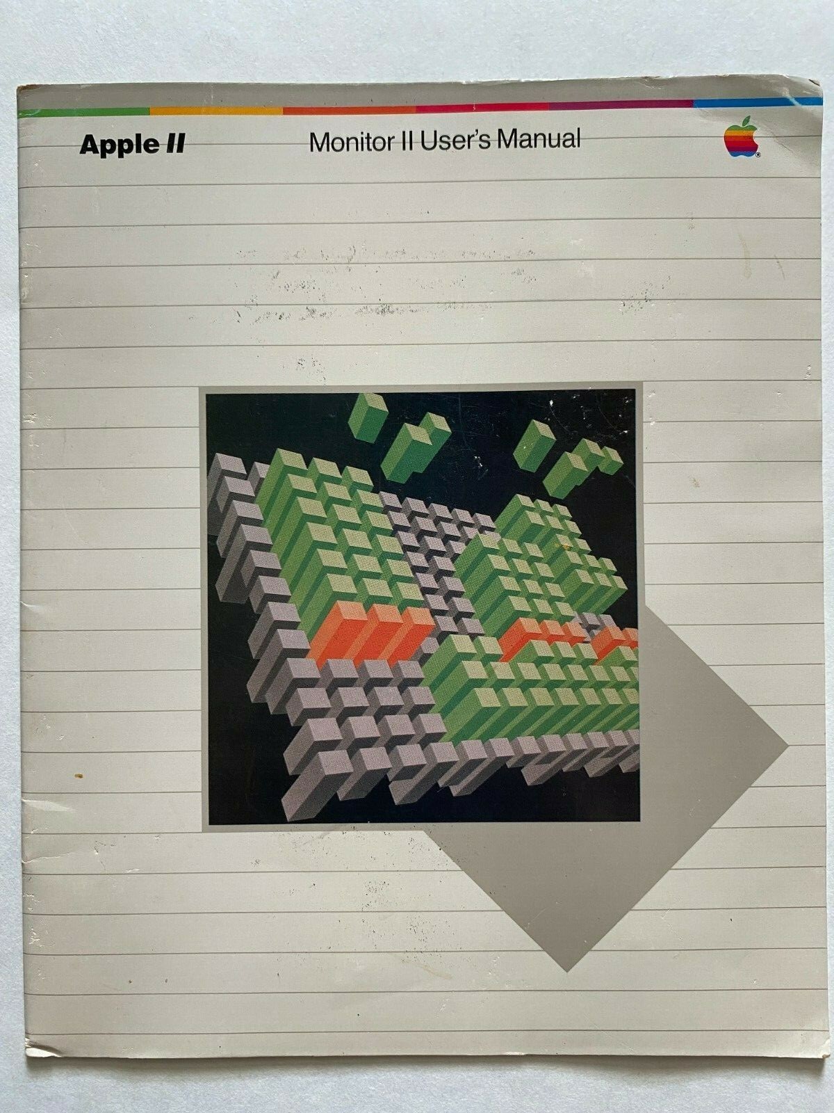 Vintage 1982 Macintosh Mac Apple II Computer Monitor II Users Manual Inf... - $39.59