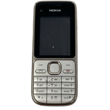 Nokia C2 GSM Phone Keyboard 3.2MP Camera MP3 3G Bluetooth Micro SD Radio FM - £16.22 GBP