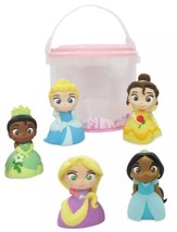 Disney Princesses Bath Set Tub Water Toys Pool Beach 7pc New Belle Tiana... - $34.99