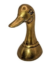 Brass Duck Rosenthal Netter  Mallard  Head Bookend made in Korea NBR 11 ... - £9.87 GBP
