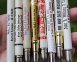 Lot Of 8 Vintage Bullet Pencils Advertising Farm hog GREAT GRAPHICS AND ... - $49.99