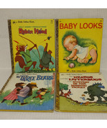 BABY LOOKS + ROBIN HOOD: LITTLE GOLDEN BOOKS ORIGINALS - RARE - FREE SHI... - £75.71 GBP