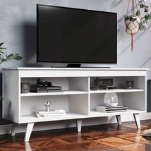 Modern Entertainment Center, TV Unit, Console Table, TV Stand for Tvs up to 55&quot;  - £88.65 GBP