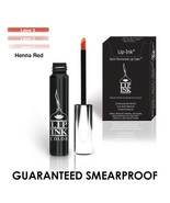 LIP INK Organic Vegan  Smearproof Trial Lip Kits - Henna Red - £14.69 GBP