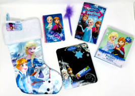 Disney Frozen Princess Christmas Stocking Bundle 7 Piece Set - £12.65 GBP