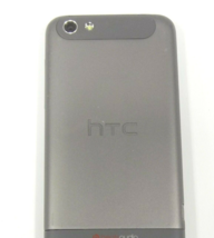 HTC ONE V BATTERY Battery Cover Back Door GRAY - £7.70 GBP