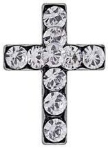 New System 75 Personal Piercer Stainless Steel April Crystal Cross Includes Afte - £15.17 GBP