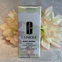 CLINIQUE ~ EVEN BETTER MAKEUP BROAD SPECTRUM ~ 24 LINEN / CN 08 LINEN ~ ... - $23.71