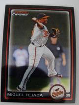 2010 Bowman Chrome #170 Miguel Tejada Baltimore Orioles Baseball Card - £0.79 GBP