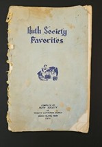 Ruth Society Favorites 1951 Cookbook Trinity Lutheran Church Grand Island NEBR - £42.89 GBP