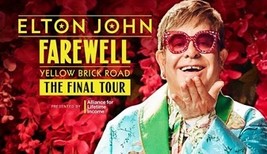 Elton John Refrigerator Magnet Farewell Final Tour - $6.99