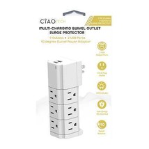 CIAO Tech 9-Outlet Power Strip with 2 USB Ports &amp; Surge Protection - $487.95