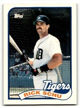 1989 Topps Traded #112T Rick Schu    Detroit Tigers Baseball Cards NM N ID:64437 - $1.67