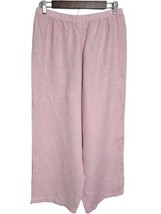 Hot Cotton by Marc Ware Medium 100% Linen  Coastal Grandma Wide Leg Pants  - $29.99