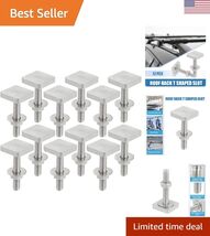 Car Roof Rack T Shaped Slot Bolt M6 W/Nuts Washer T Shaped Track Bolts R... - $32.42