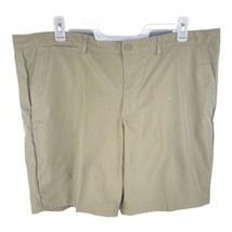 MEN&#39;S SIZE 44 GEORGE ABOVE THE KNEE 10&quot; PERFORMANCE FLAT FRONT SHORTS Ri... - $12.86