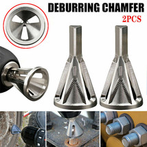 2Pcs Deburring External Chamfer Tool Stainless Steel Remove Burr Tools D... - £14.94 GBP