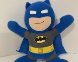 DC Comics Buddy plush Batman small stuffed blue doll Toy Factory 2014 - £11.66 GBP