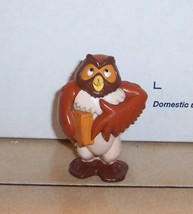 Vintage Disney Winnie The Pooh Owl PVC Figure Rare VHTF - $9.55
