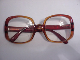 Givenchy I Unico Austria Big Mod Sunglass Eyeglass Frame Vintage 70s 80s Brown - $139.00