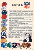 NFL NCAA College Football Program Metal Sign 12X8in Vintage Old Print Lo... - $24.74