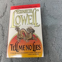 Tell Me No Lies Romantic Suspense Paperback Book by Elizabeth Lowell Mira 1986 - £9.77 GBP