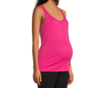 Time and Tru Women&#39;s Maternity Tank Top Shocking Pink Size L (12-14) - $15.83
