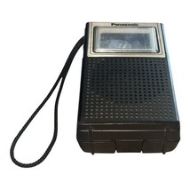 Vintage Panasonic AM Radio R-1019 w/ Case - Tested & Working - Taiwan image 7