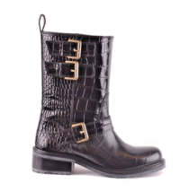 Dsquared Women Boots - 6 US EU 36 Black Designer Fashion Elegant Boots Comfort - $15,348.70 MXN