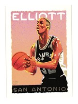 1991 Hoops #526 Sean Elliott San Antonio Spurs - £2.34 GBP