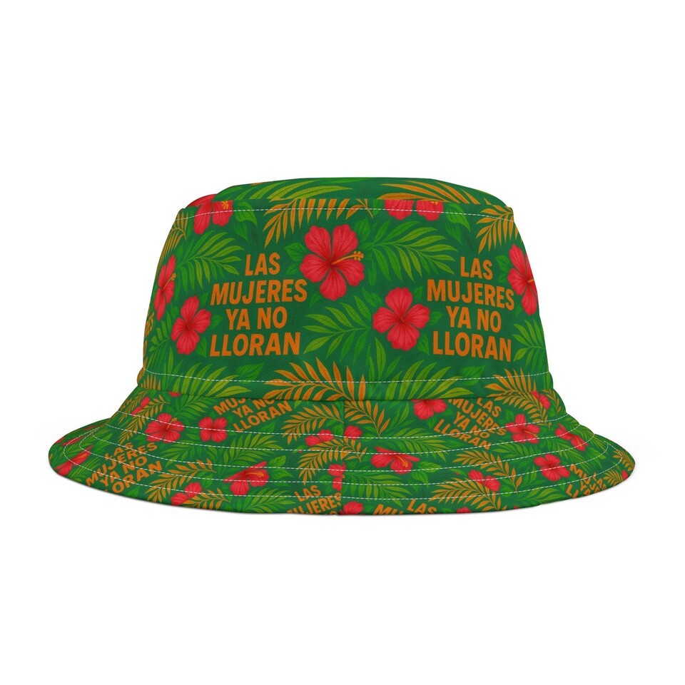 Shakira 2025 Support Las Mujeres Theme Tropical Bucket Hat, Trendy - $24.99