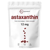 Astaxanthin Supports Eye Health and Joint Health 120 Softgels 12mg  - $19.99