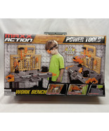 Maxx Action Kids Toy Work Bench And Tool Set 55 Piece Play Mechanic Set New - $33.24 CAD