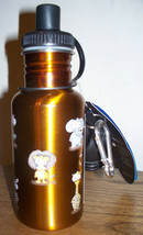 Stainless Steel Hydration / Water Bottle - 17 Oz / 500 Ml -Cartoon Animal - Nwt! - £8.76 GBP