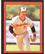 Baltimore Orioles Doug DeCinces 1982 Topps Baseball Sticker #142 nr mt - $0.50