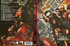 U2 Live Washington D.C. ZooTV Tour DVD August 16, 1992 Pro-Shot - £15.98 GBP