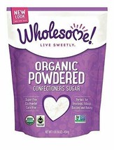 Wholesome Sweeteners Organic Powdered Sugar, 16 oz - £11.96 GBP