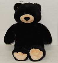 Build a Bear Black Bear 16" Plush Stuffed Animal Black brown BAB - $14.80