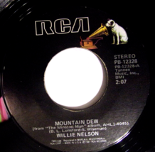 Willie Nelson-Mountain Dew / Laying My Burdens Down-45rpm-1981-NM - £9.99 GBP