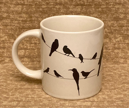 Unemployed Philosophers Guild color changing mug Birds On A Wire 2017 - £3.98 GBP