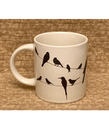 Unemployed Philosophers Guild color changing mug Birds On A Wire 2017 - £3.97 GBP