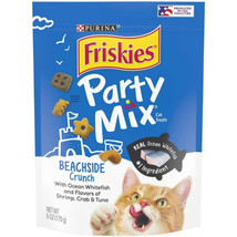 Friskies Party Mix Beachside Crunch Cat Treats 6 oz - £25.00 GBP