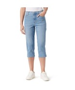 Gloria Vanderbilt Women&#39;s Amanda Capri with High Rise Straight Standard 14, - $70.22 CAD