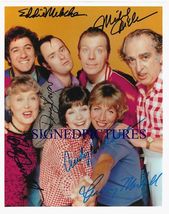 Laverne And Shirley 6 Cast Signed Autograph Autogram 8X0 Rp Photo Penny Marshall - £15.62 GBP