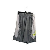 Nike Mens S Pro Training Shorts White Gray Dri Fit Pocket Hyerspeed Athletic Spo - £13.42 GBP