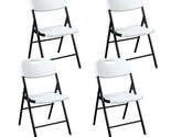 Plastic Folding Chair Set 4Pc With Handle For Outdoor Events - $206.99