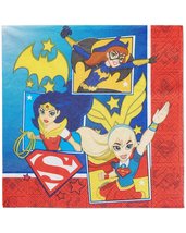 American Greetings DC Super Hero Girls Lunch Napkins (16 Count) - £4.70 GBP