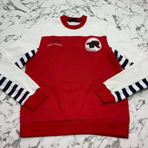 Men&#39;s Troop Red | White | Black Crewneck Sweater NWT - £76.54 GBP