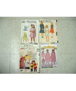 Lot of 4 Vintage Simplicity Crafts Fabric Cut Outs Kids Costumes USED - $7.64