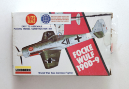 Lindberg Focke-Wulf 190D-9 1/72 Vintage Model Kit 1120 COMPLETE - £10.01 GBP